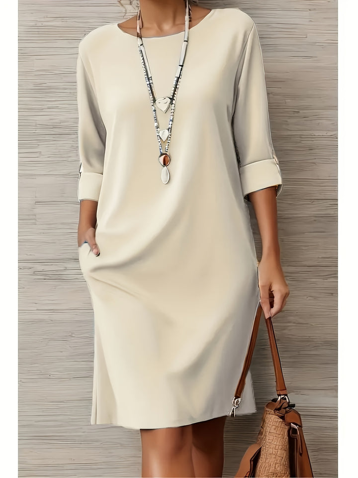 Nina™ | Slim Fit Slit Dress