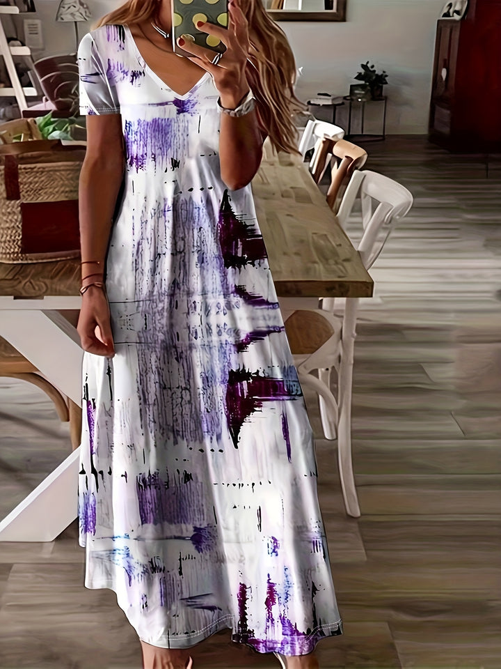 Arlisse™ - Artistic Flow Maxi Dress