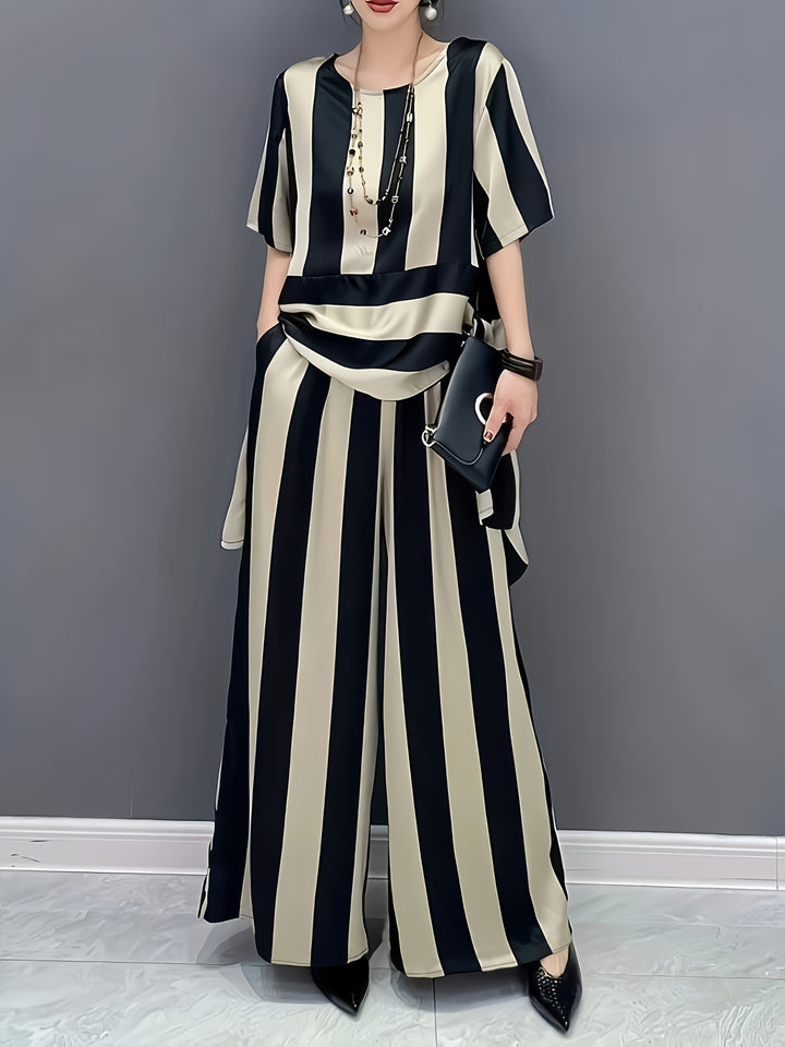 Sasha™ - Stripe Flared Set