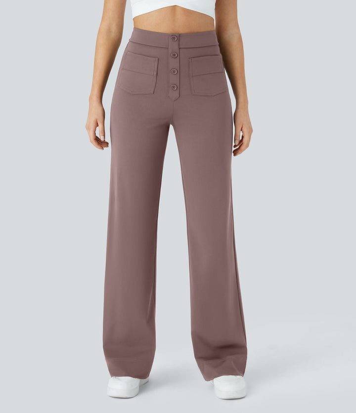 Jade | Linen Casual Pants