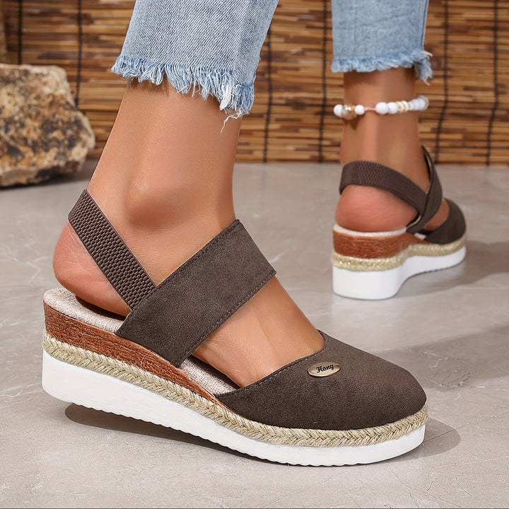 Lola™ | Thick Sole Wedge Sandals