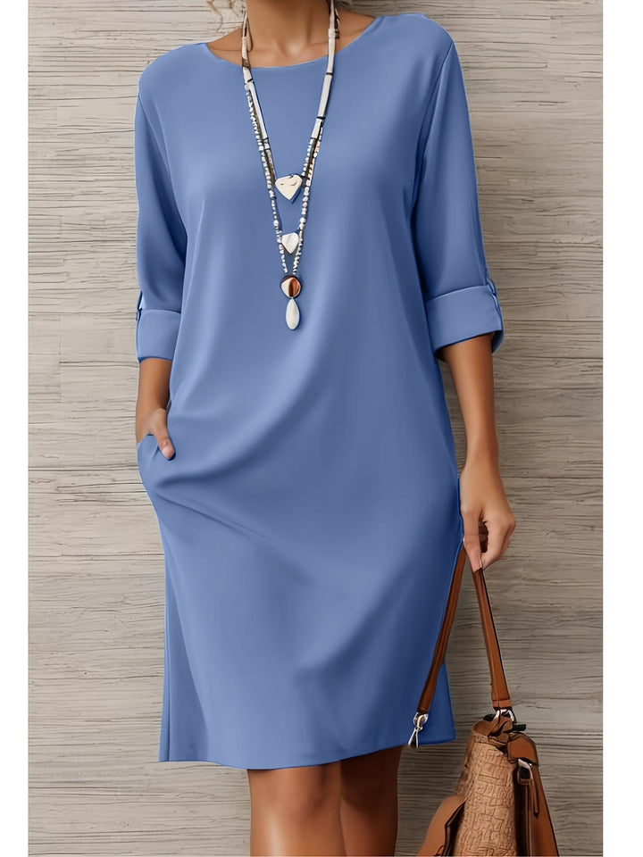 Nina™ | Slim Fit Slit Dress