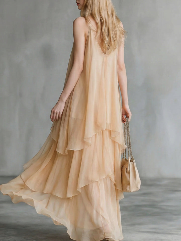 Lyra™ - Spaghetti Strap Layer Dress