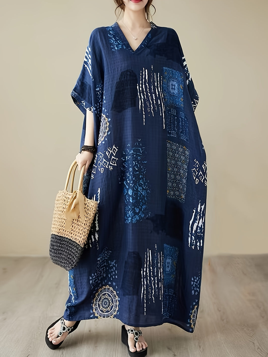 Solmira™ - Relaxed Beach Maxi Dress