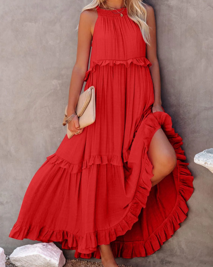 Millicent | Elegant Maxi Wedding Guest Dress
