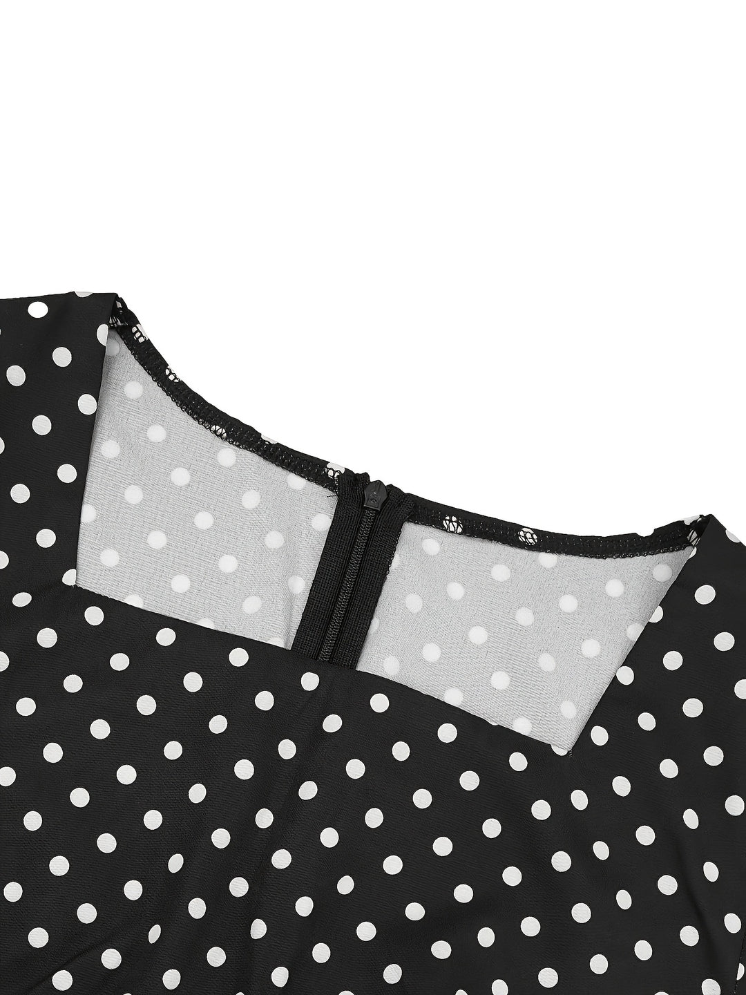 CHARLOTTE™ - Elegant Polka Dot Midi Dress