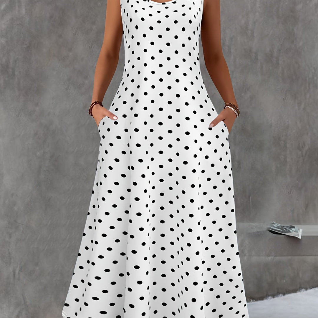 RUBY – Plus Size Sleeveless Pocket Vest Dress