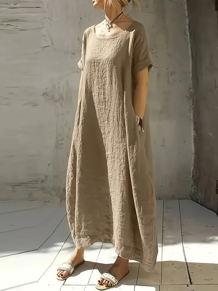 Tessa™ - Drop-Shoulder Maxi Dress