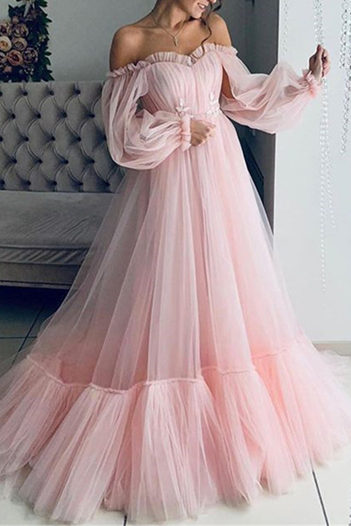 Isabella | Satin Slit Wedding Guest Dress
