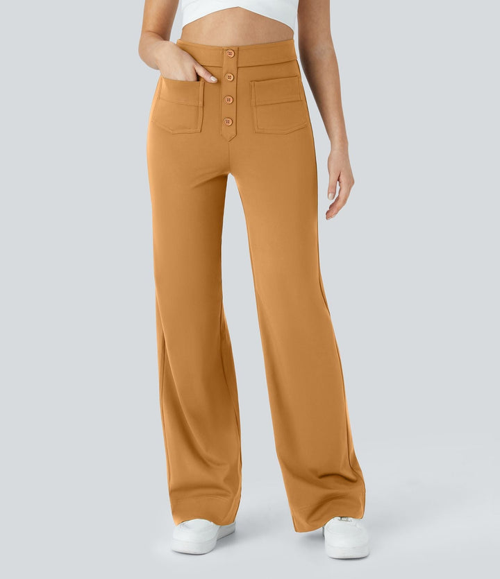 Jade | Linen Casual Pants