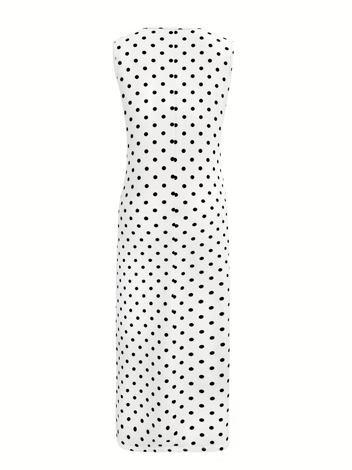 RUBY – Plus Size Sleeveless Pocket Vest Dress