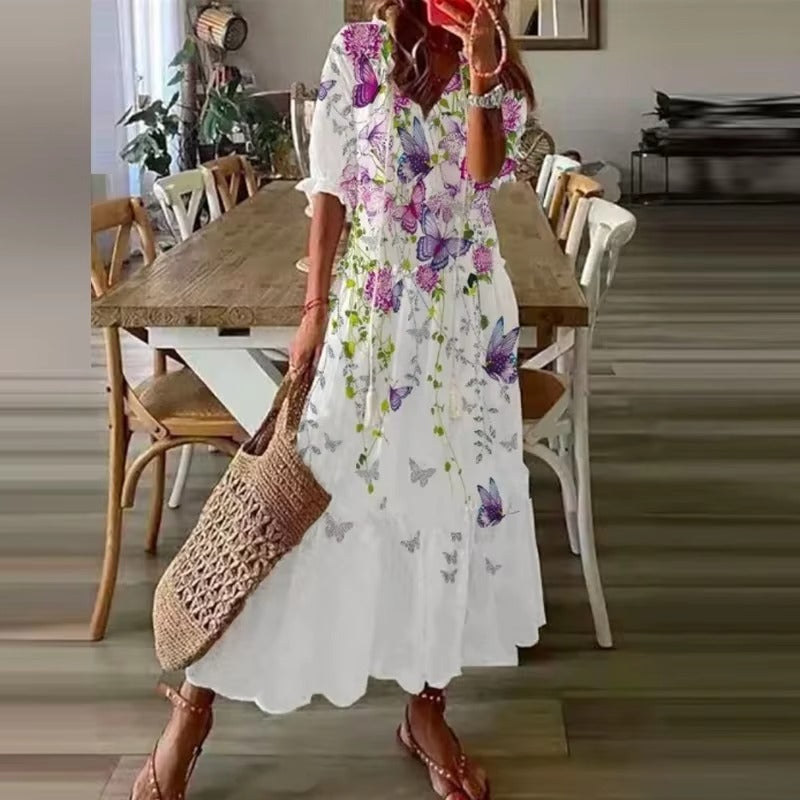 Mara - Flattering Maxi Boho Dress