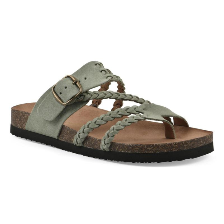Hayleigh - Braided Cork Sandals