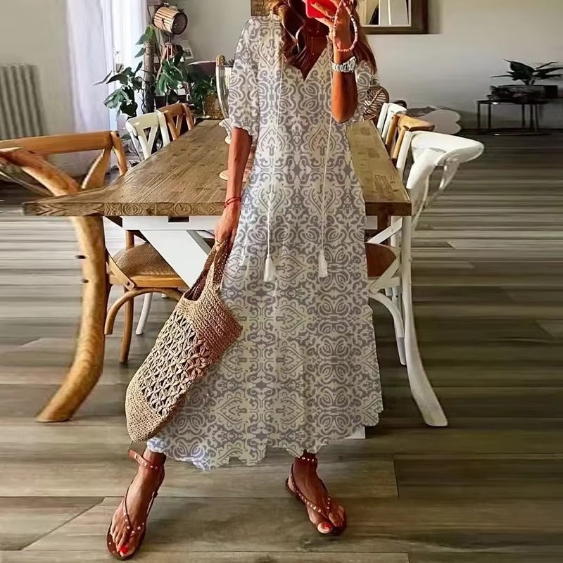 Katie - Flattering Maxi Boho Dress