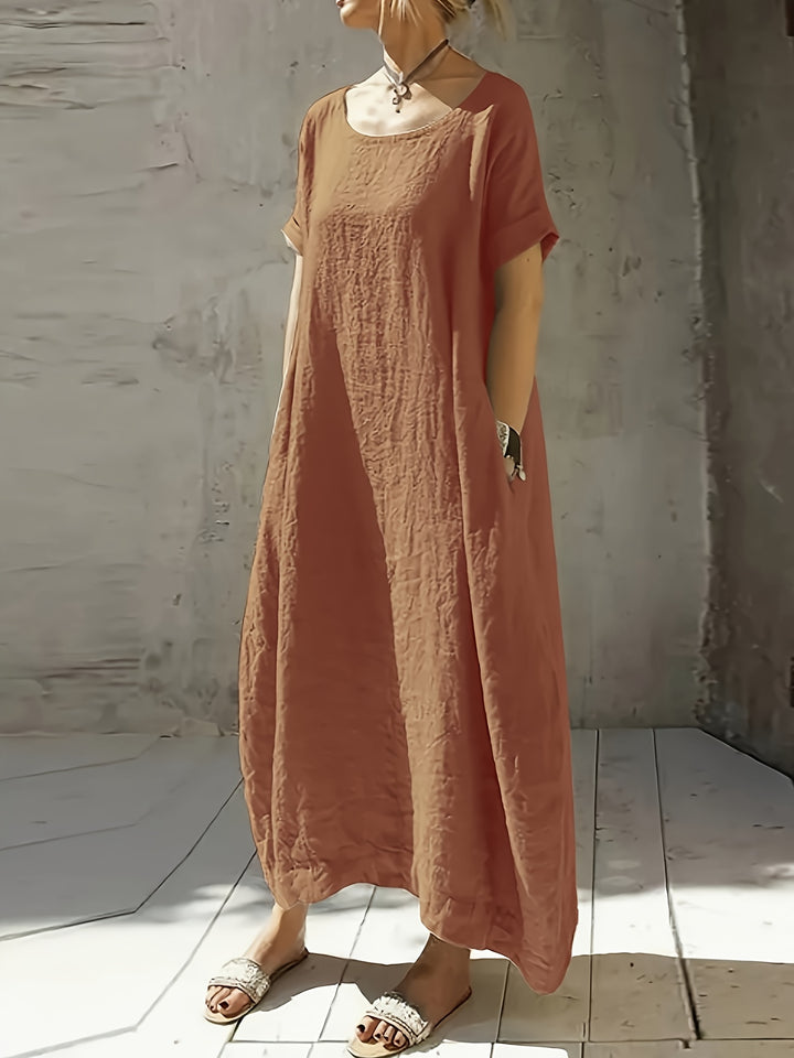 Tessa™ - Drop-Shoulder Maxi Dress