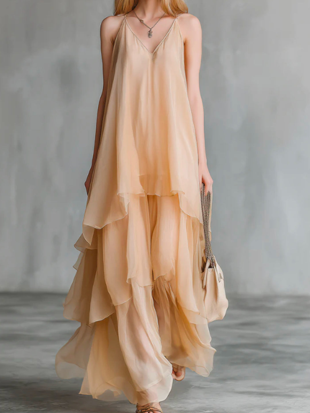 Lyra™ - Spaghetti Strap Layer Dress
