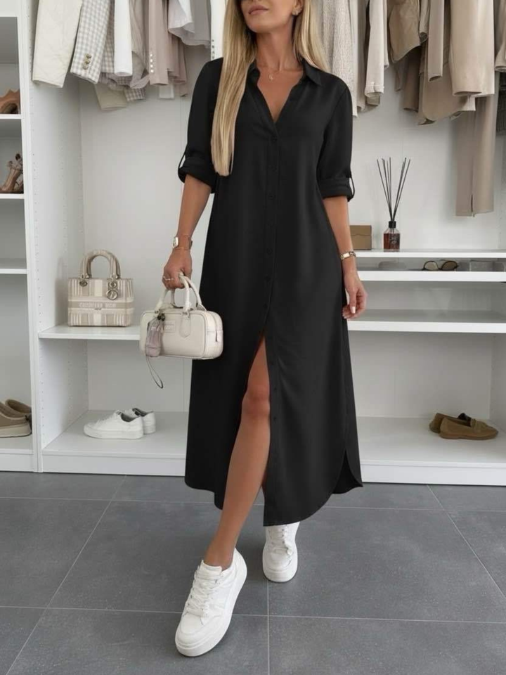 Helen - Oversized Shirt Dress