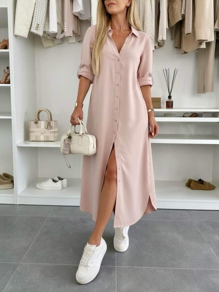 Helen - Oversized Shirt Dress