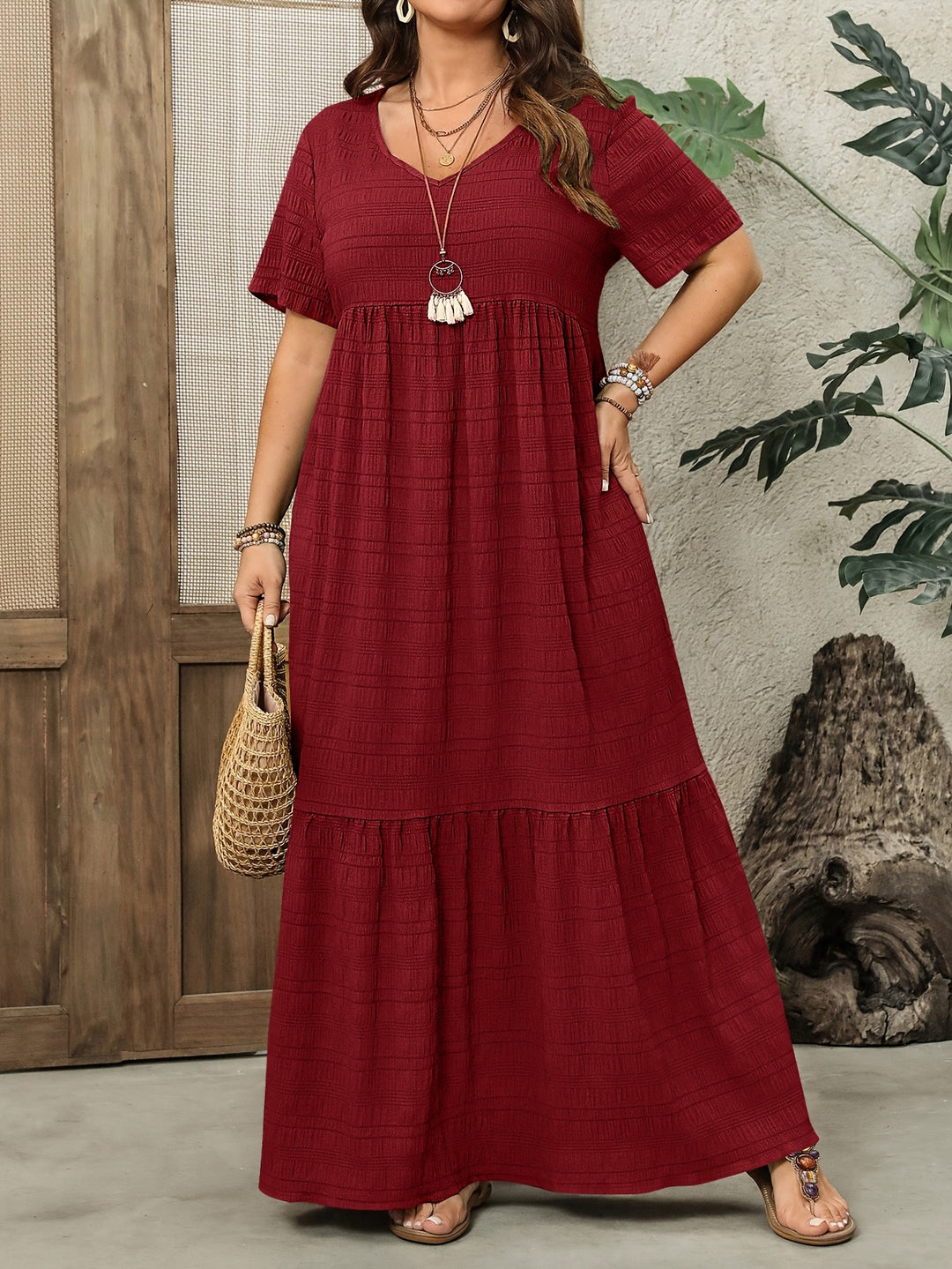 Roxanne™ - Plus Size Casual Maxi