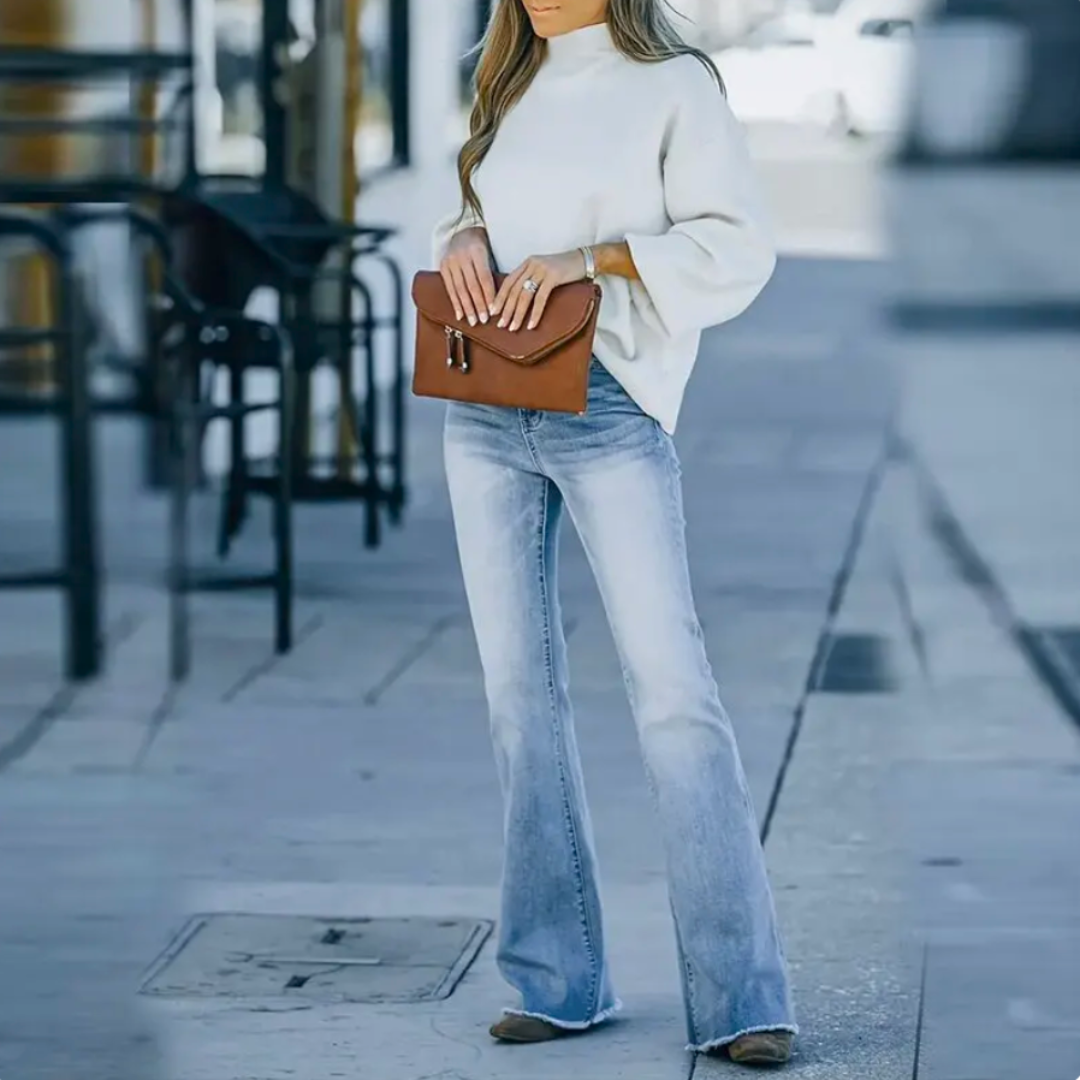 Joanne - Elastic Bohemian Jeans