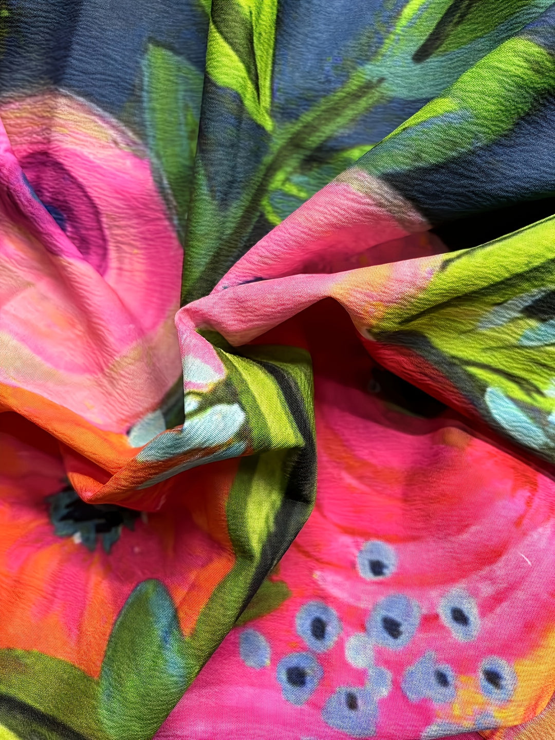 Poppy | All-Over Print Button-Up Long Sleeve Blouse