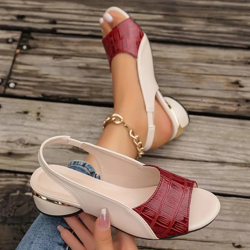 Melanie™ | Leather Comfort Sandals