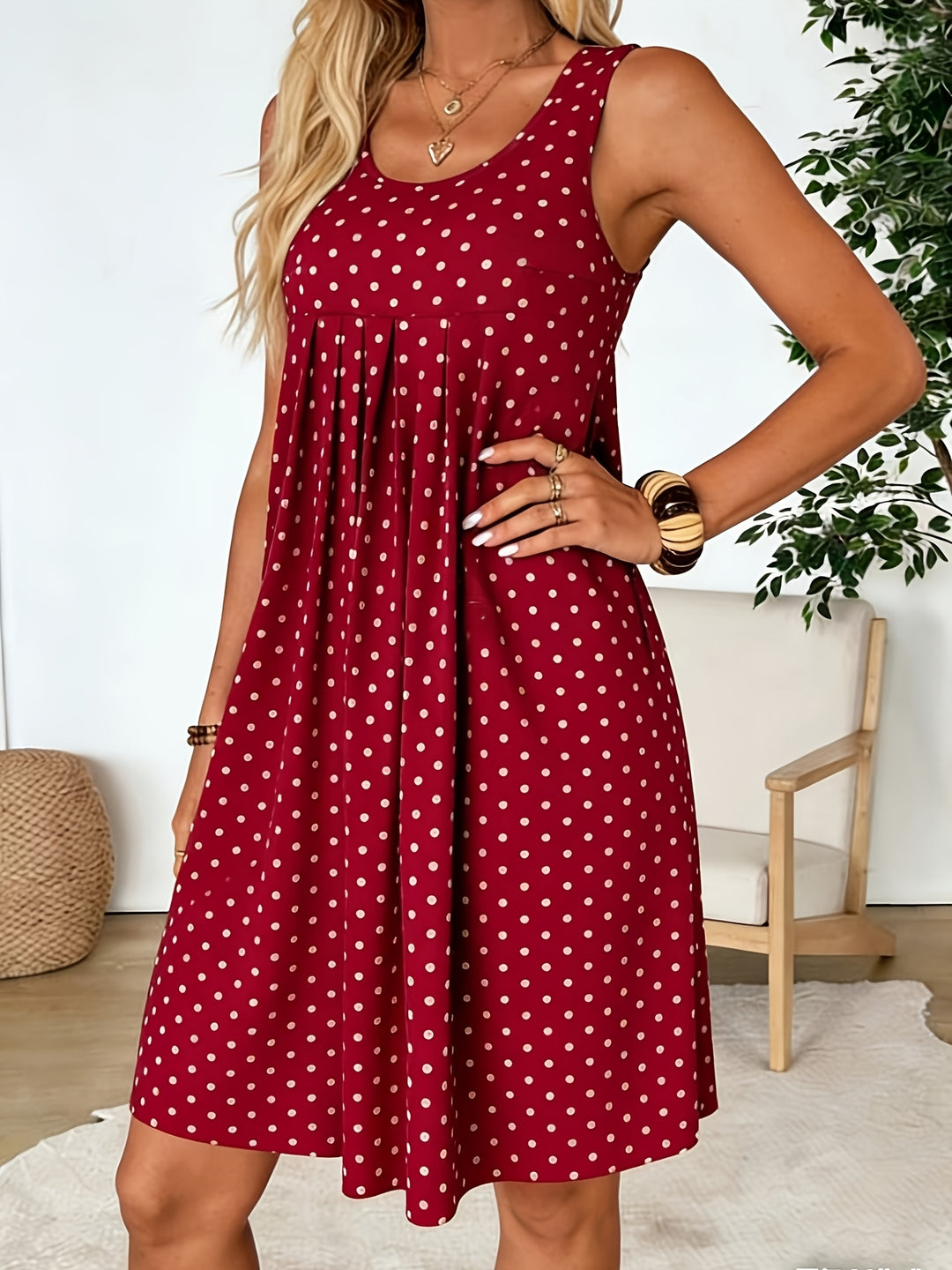 COLETTE – French Retro Sleeveless Dress