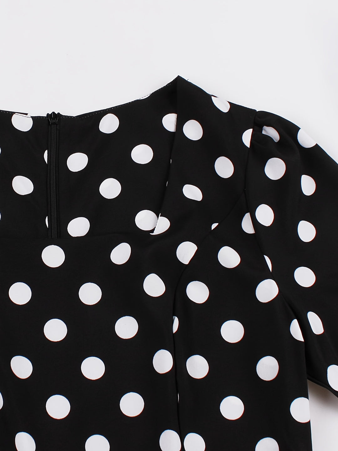 Marilyn™ - Elegant Polka Dot Midi Dress