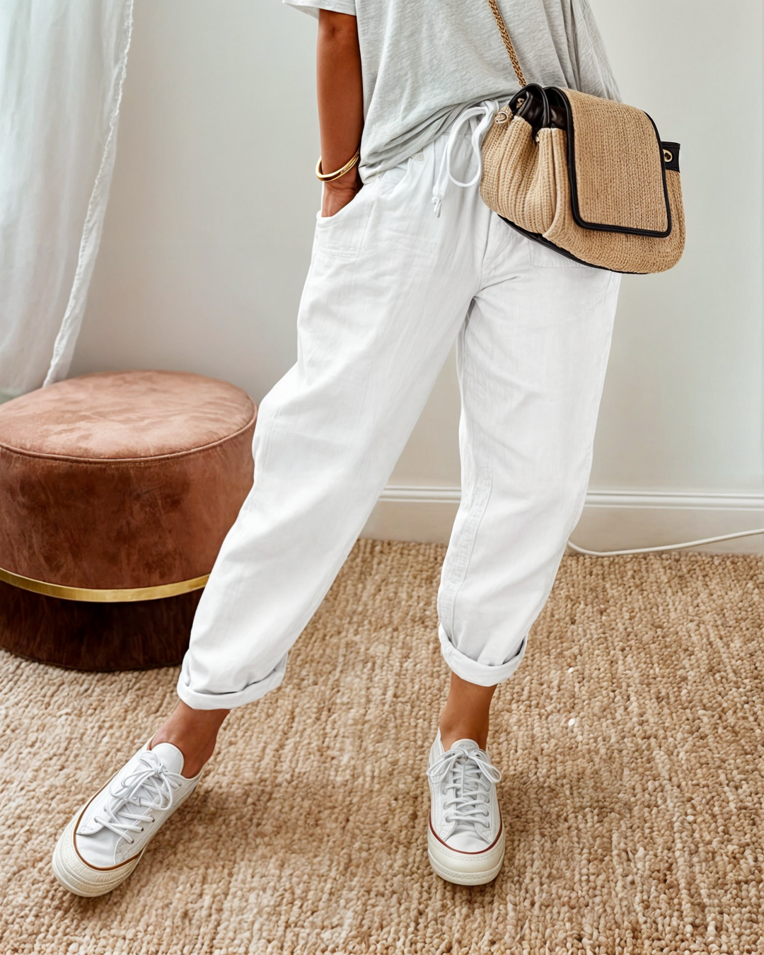 Pink - Chic Comfortable Pants