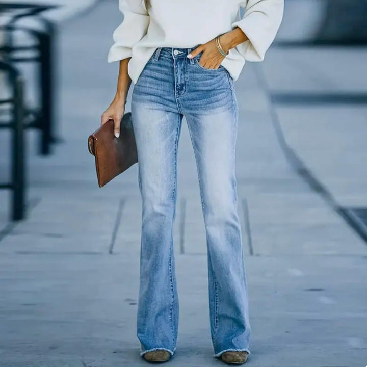 Joanne - Elastic Bohemian Jeans