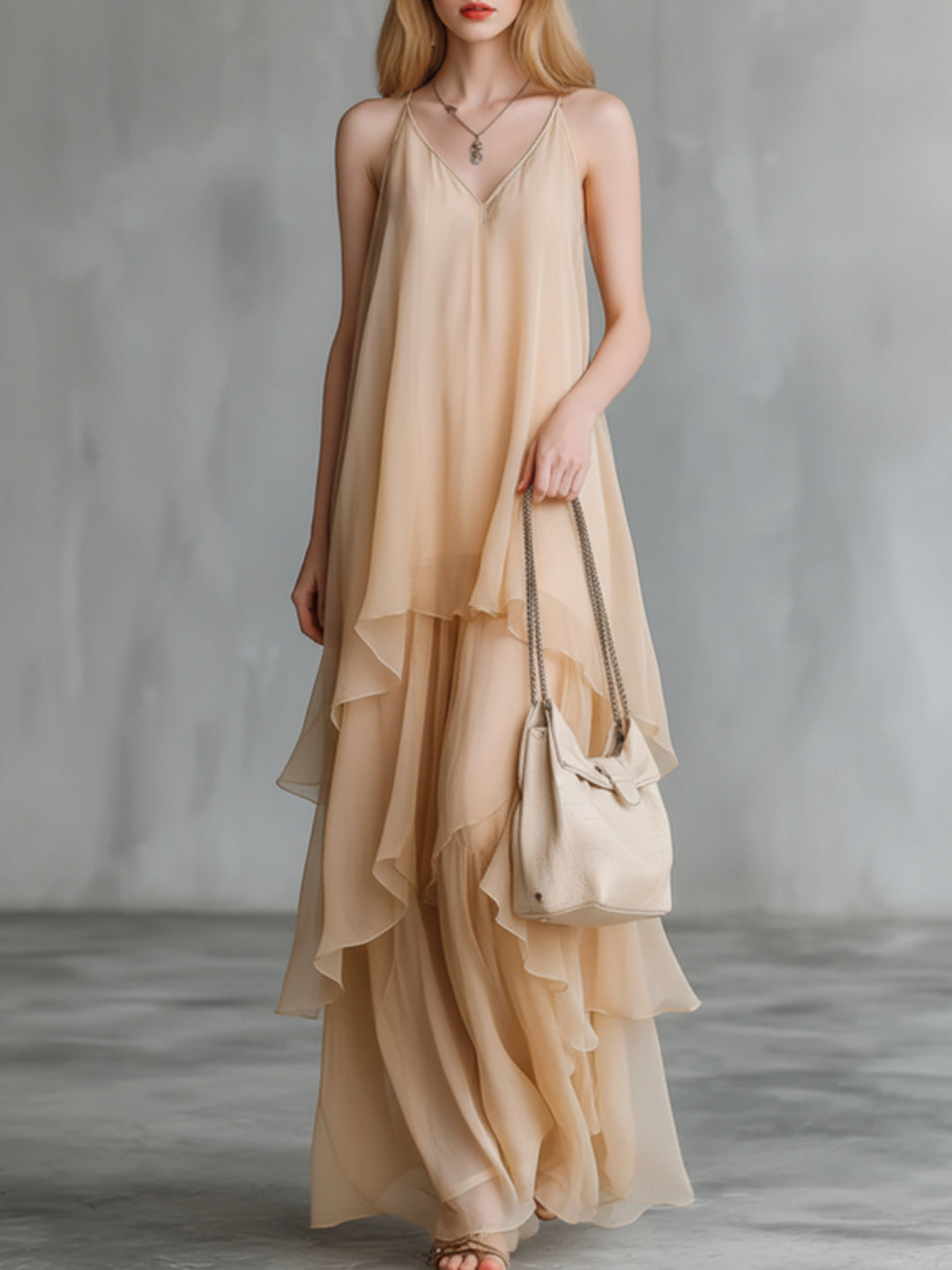 Lyra™ - Spaghetti Strap Layer Dress