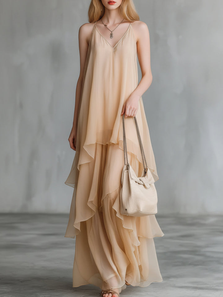 Lyra™ - Spaghetti Strap Layer Dress