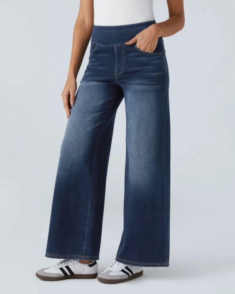 Ainsley - Comfortable Wide-Leg Jeans