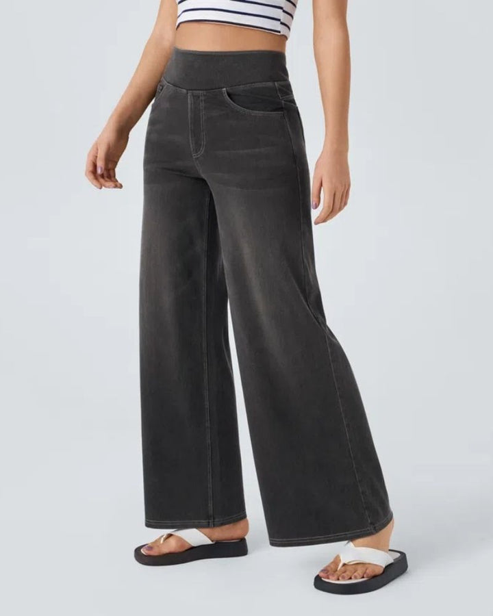 Ainsley - Comfortable Wide-Leg Jeans