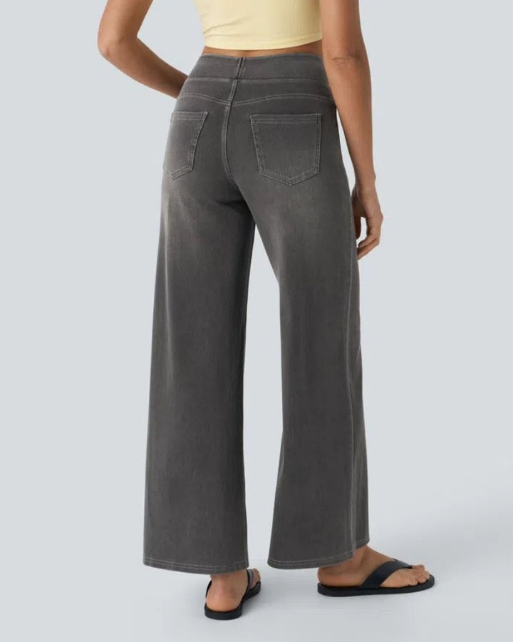 Ainsley - Comfortable Wide-Leg Jeans