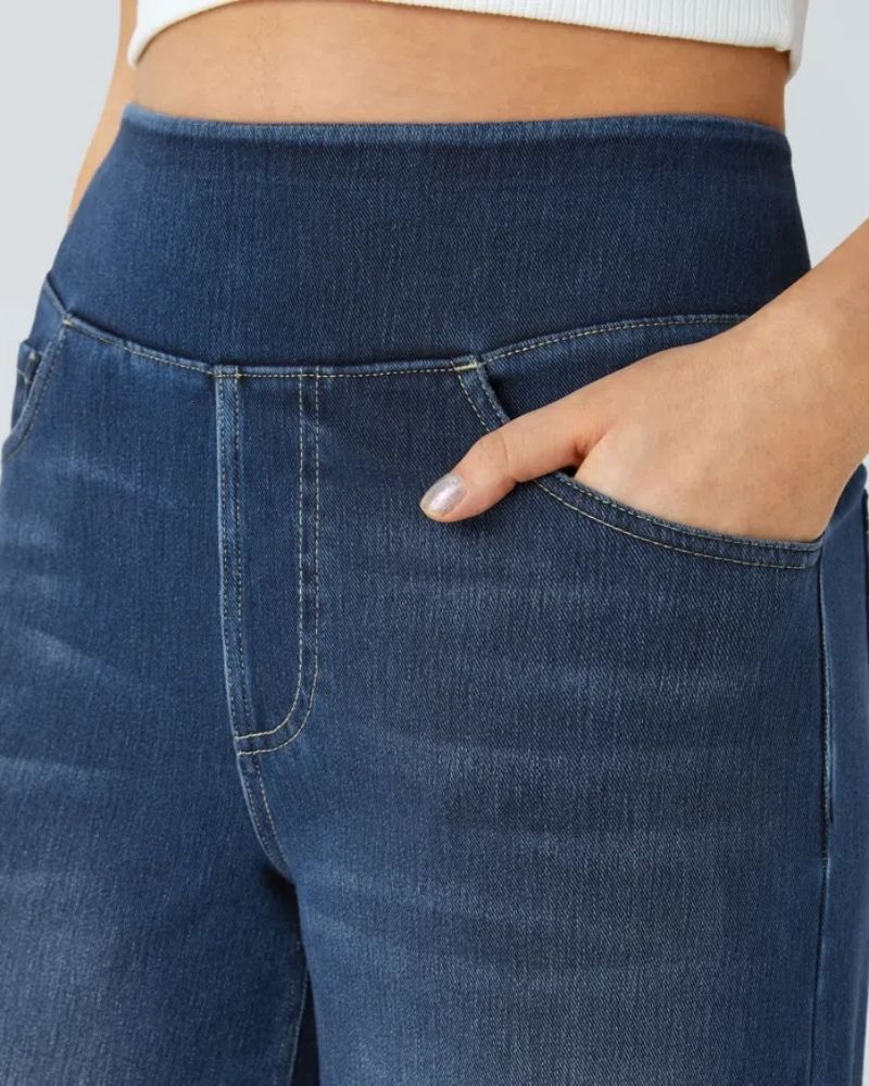 Ainsley - Comfortable Wide-Leg Jeans