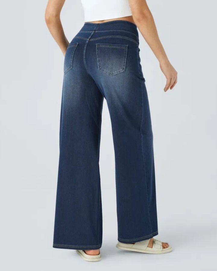 Ainsley - Comfortable Wide-Leg Jeans
