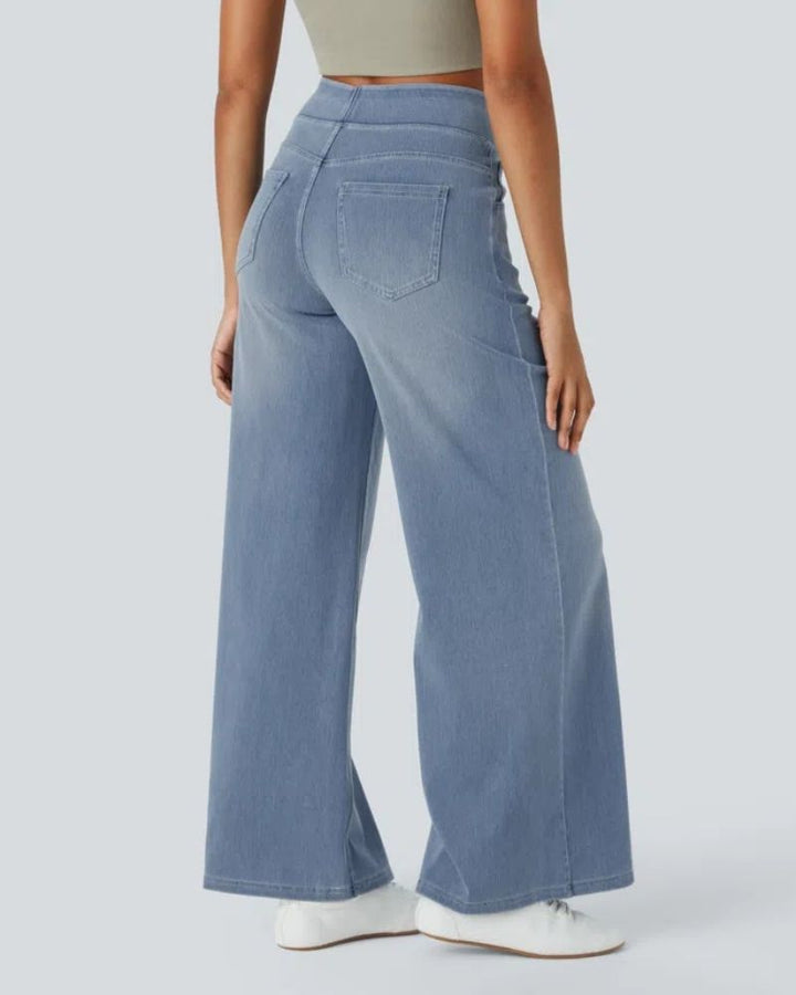 Ainsley - Comfortable Wide-Leg Jeans