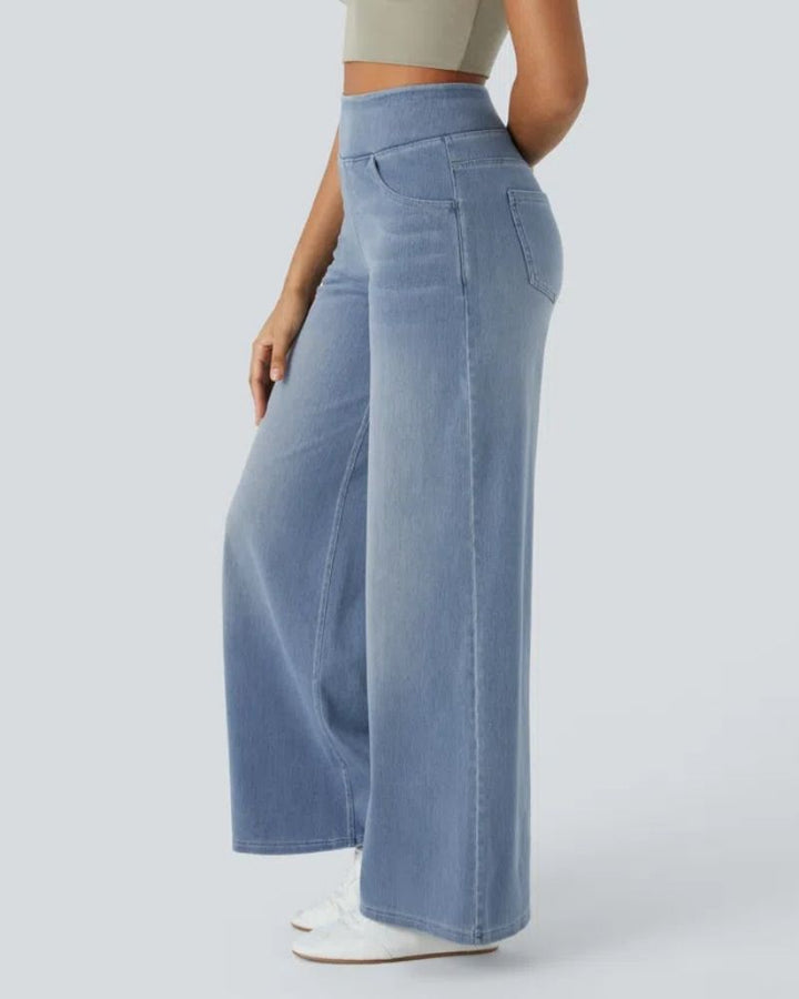 Ainsley - Comfortable Wide-Leg Jeans