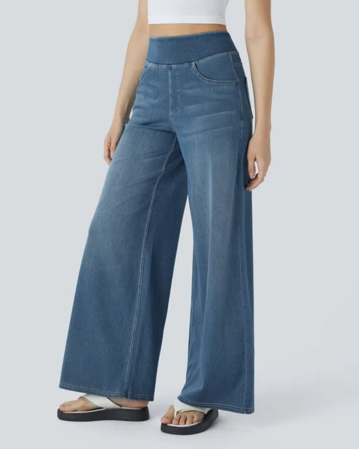Ainsley - Comfortable Wide-Leg Jeans