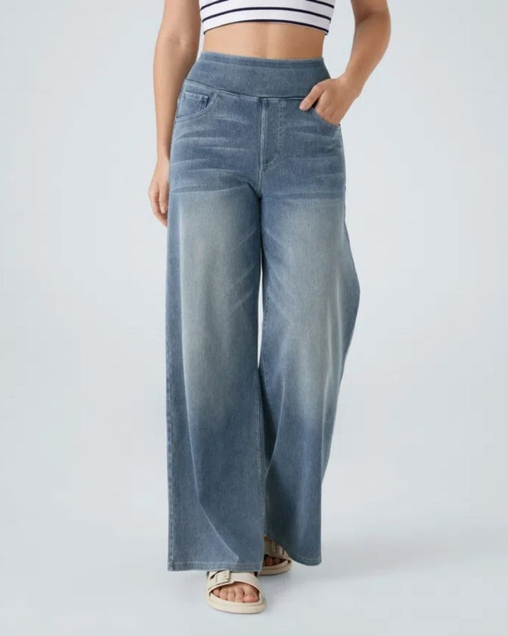 Ainsley - Comfortable Wide-Leg Jeans