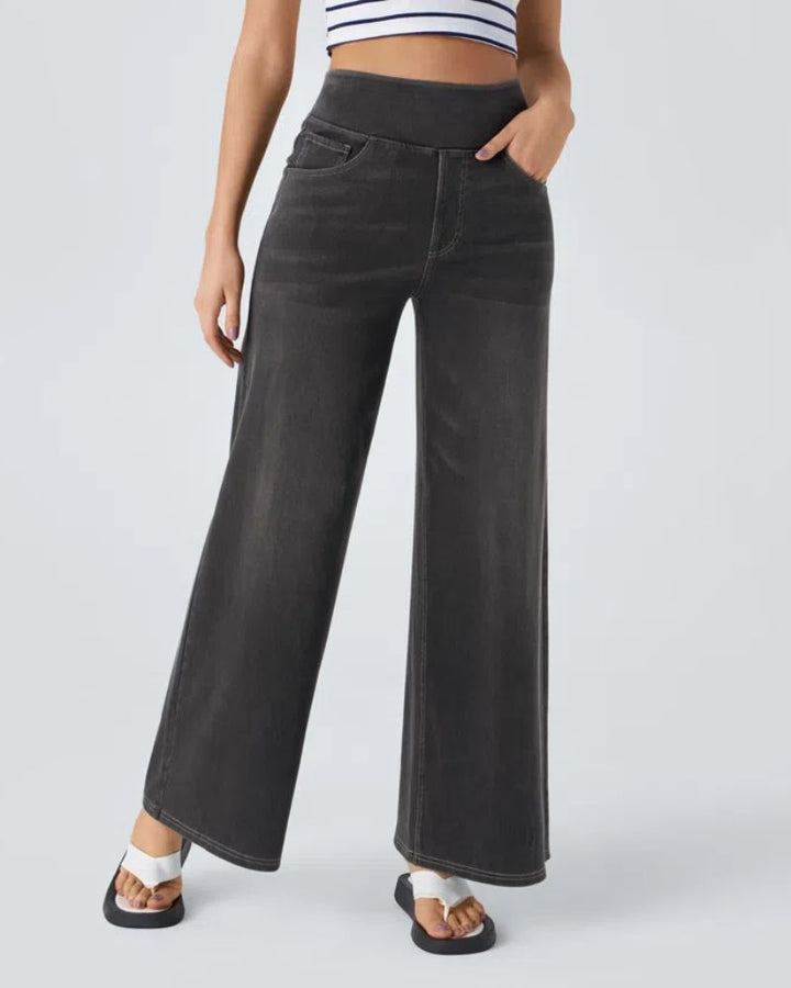 Ainsley - Comfortable Wide-Leg Jeans