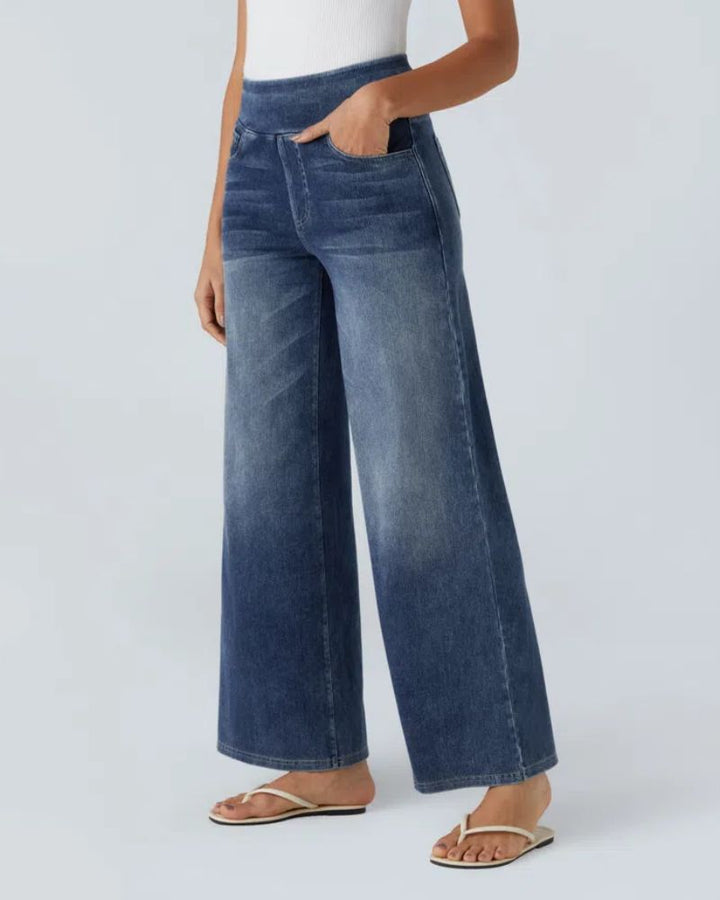 Ainsley - Comfortable Wide-Leg Jeans