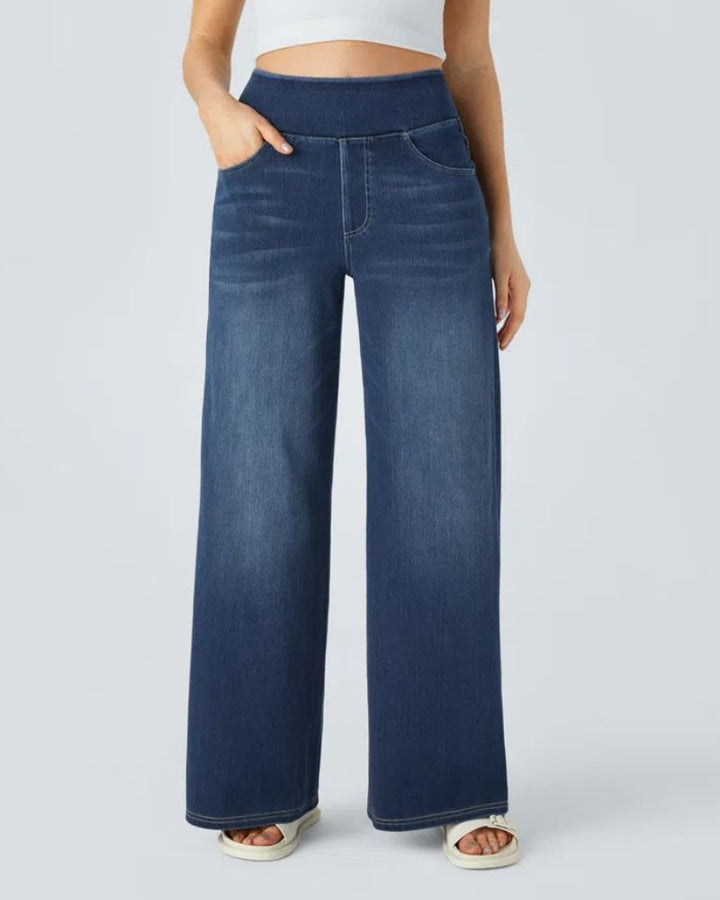 Ainsley - Comfortable Wide-Leg Jeans