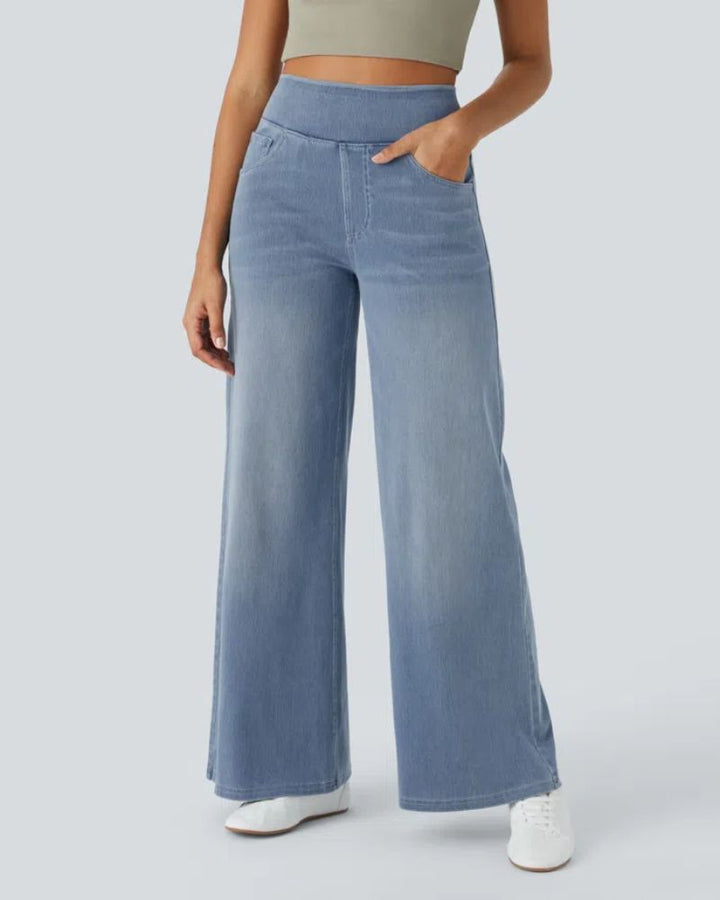 Ainsley - Comfortable Wide-Leg Jeans