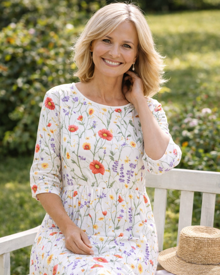Nicole | Elegant Floral Dress