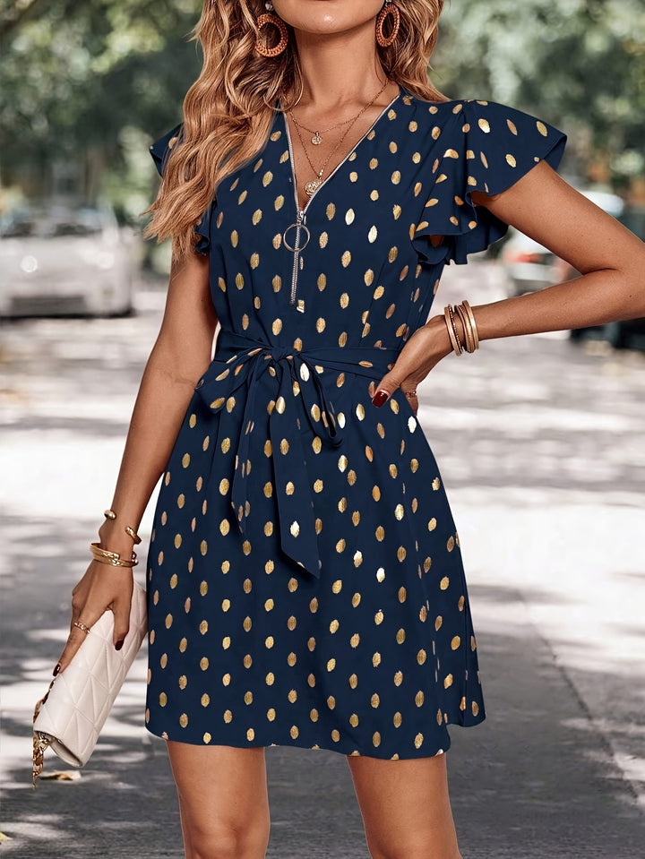 AMELIA™ - Elegant Polka Dot Summer Dress