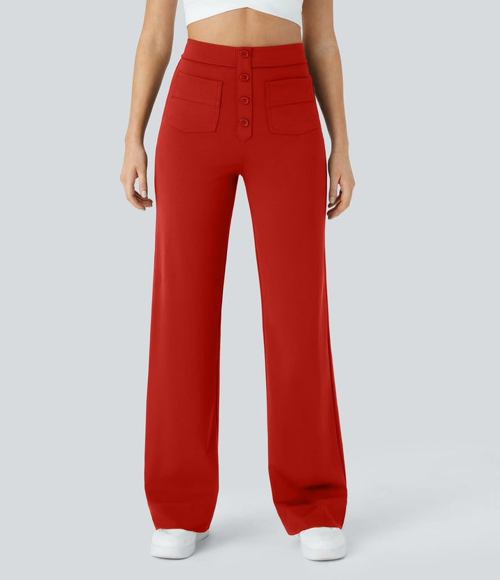 Jade | Linen Casual Pants