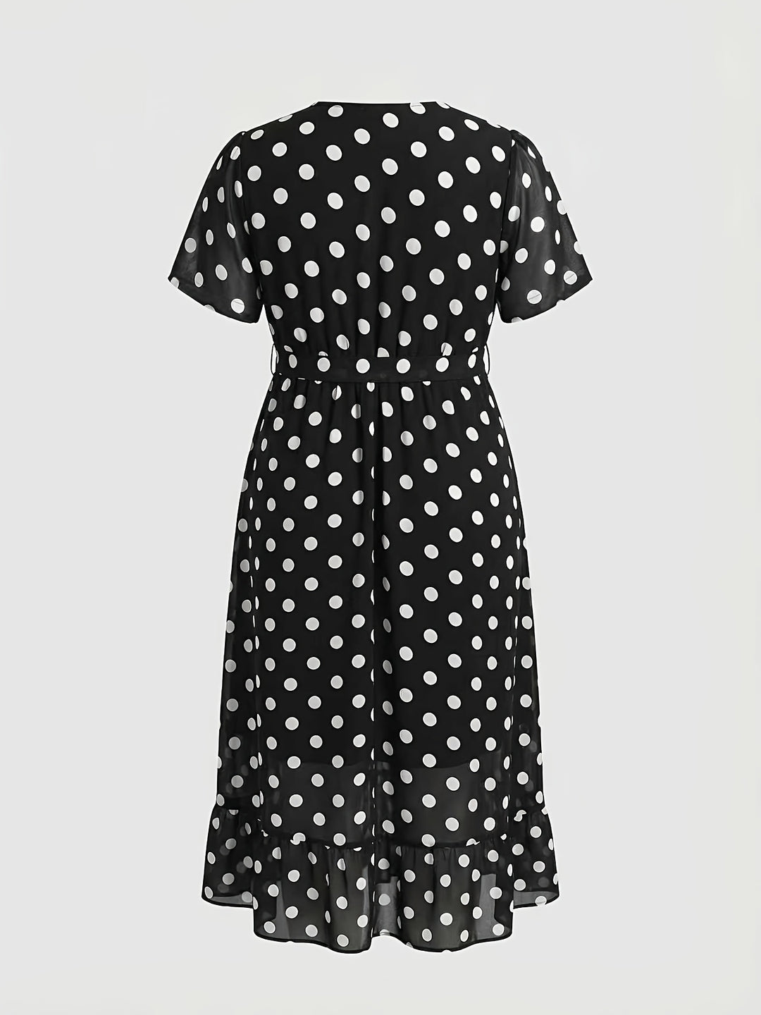 CAMILLE™ - Elegant Polka Dot Boho Maxi Dress
