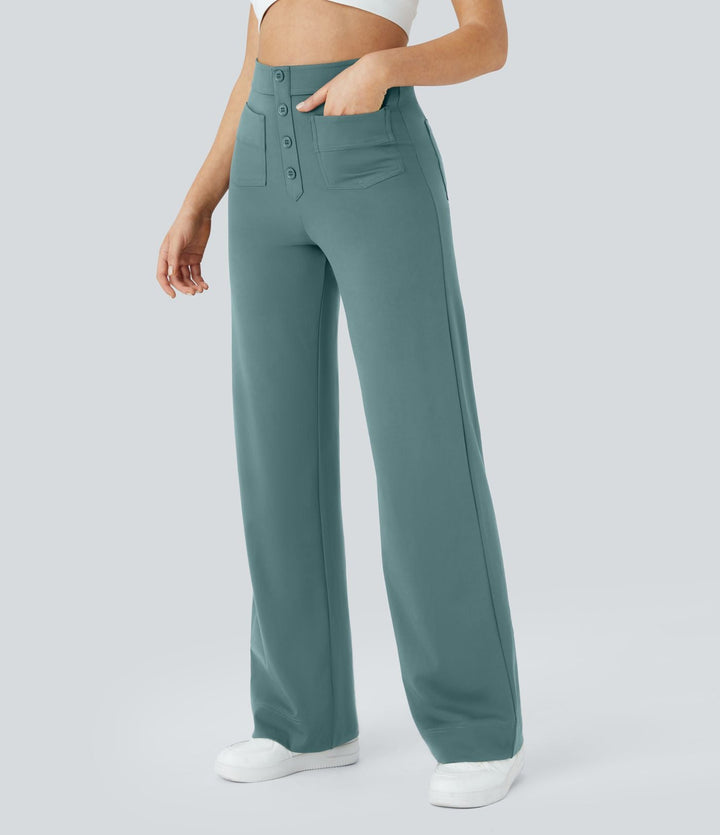 Jade | Linen Casual Pants